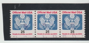 US  Scott #O141 Used  1988 25¢ Great Seal  Official Mail Coil Stamp - Picture 1 of 1