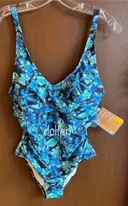 2025 Disney Parks Summer Fun Mickey Minnie One Piece Swimsuit UPF 50 Women’s 2X - Picture 1 of 6