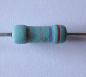 2 pcs 0.27 (0R27) ohm 1W Metal Oxide Power Resistors. - Picture 1 of 1