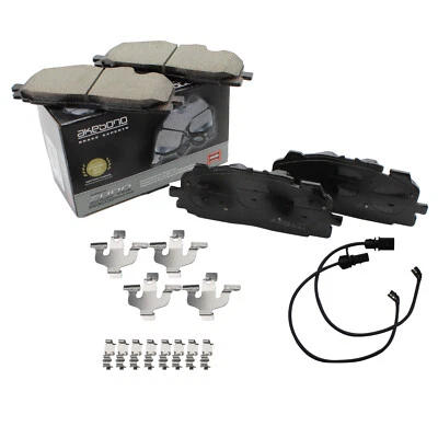 Akebono Euro Front Ceramic Brake Pad For Audi A6 A7 A8 Q5 PHEV Q7 Q8 RS5 S4 - Image 1 of 4