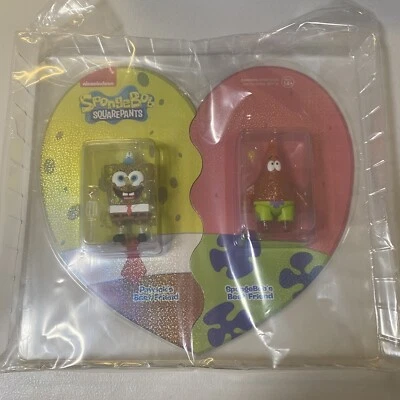 Super7 SDCC 2022 Bob Esponja Pantalones Cuadrados y Patrick BFF Figura de Reacción Paquete de 2 Foto 1 de 4