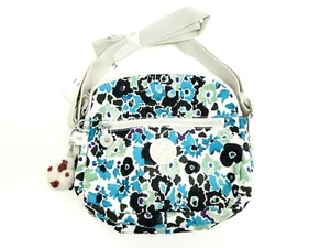 Kipling HB6468 1KA Keefe Shoulder Crossbody Bag Double Zip Nylon Field Floral2 - Picture 1 of 6