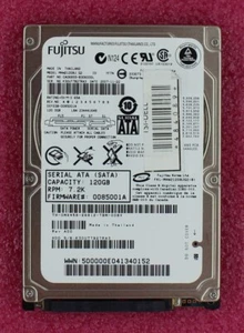 MX458 - Dell 120Gb 7200rpm 2.5 inch SATA Hard Disk Drive - Picture 1 of 1