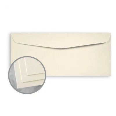 Neenah Classic Crest #10 Envelopes - 24 lb, Baronial Ivory, Smooth, 500 Box - Image 1 of 3