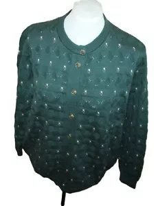 BELLA AUSTRALIEN DAMEN STRICK WOLLE TIROLER TRACHTEN WALK JACKE EHER Gr. 46 - Bild 1 von 4