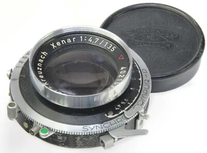 SCHNEIDER Xenar 135mm 4.7 Coated + Synchro Compur P - Picture 1 of 4