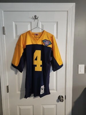 Camiseta deportiva 100 % auténtica Mitchell & Ness 1994 Green Bay Packers Brett Favre talla 44 L Foto 1 de 4