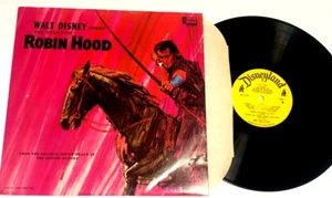 Walt Disney Presents The Story of Robin Hood From the Original Soundtrack LP  Ex - Picture 1 of 5