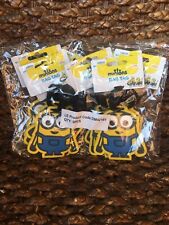 Minions Despicable Me 2 Eyed  Bag Tags Packet Of 9