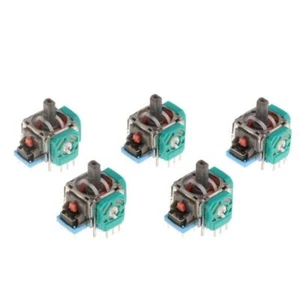 5 Pieces 3D Analog Joystick Wireless Controller Rocker for Blue - Picture 1 of 3