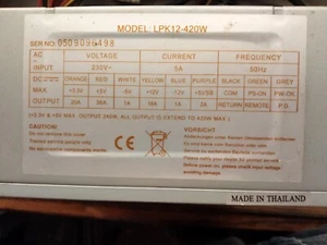 LOT 1 - ASROCK Alive NF7G - Carte mère + Alimentation - Photo 1/8