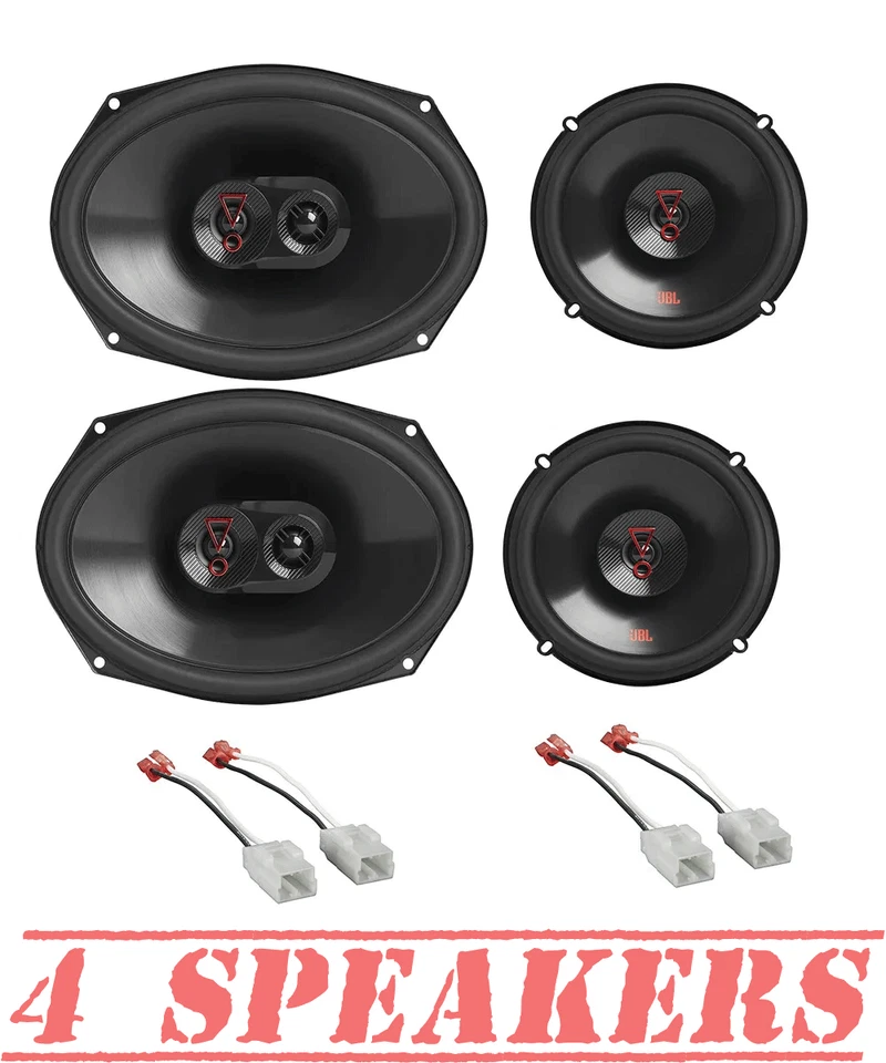 Actualización de altavoz de puerta delantera y trasera JBL Stage3 para Dodge Ram 1500 2002-2008 Foto 1 de 4