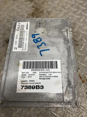 15 BUICK VEROBrain Box ECU ECM Foto 1 de 4