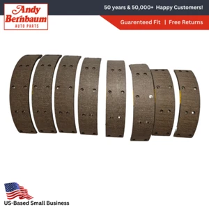 1946-1952 Dodge 46-49 Desoto Chrys 6 11" Drum Brake Lining Set Of 8 1311054 NOS - Picture 1 of 7