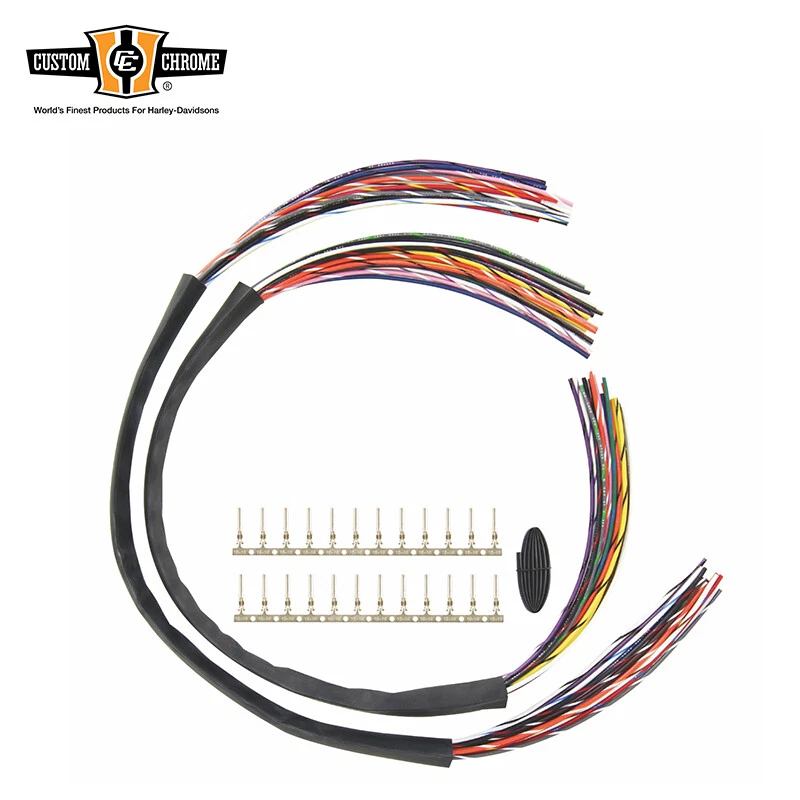 24"Handlebar Wiring Extension Harness Fits For Harley Davidson Touring 1996-2006 - Image 1 of 1