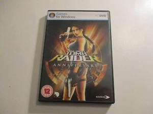 Lara Croft Tomb Raider Anniversary DVD (PC Game, 1997-2007) Very Good Condition - Picture 1 of 2