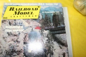 Railroad Model Craftsman Magazine, November 1982, Building Flat Motor, very good - Picture 1 of 3