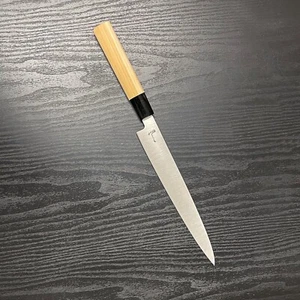 Cuchillo de sushi sashimi para zurdos tradicional japonés zurdo Yanagiba - Imagen 1 de 13