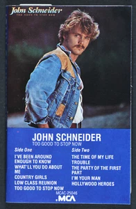 Too Good to Stop Now by John Schneider [US Import - MCA 1984] - Picture 1 of 4