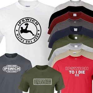 Ipswich T-Shirt Fußball Fan Design Supporter Vatertag oder Weihnachtsgeschenk - Bild 1 von 38