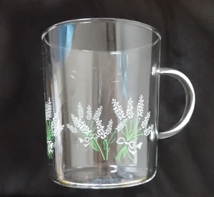Elegant Japanese Glass Tea Cup by Renowned Japanese Glass Maker in Kitaichi, NEW - Picture 1 of 7