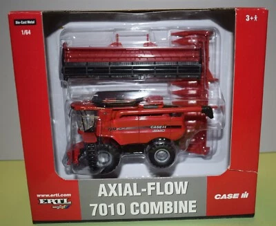 ERTL 1/64 Scale Case IH Axial-Flow 7010AFS Combine - New grain spout & GPS - Image 1 of 4
