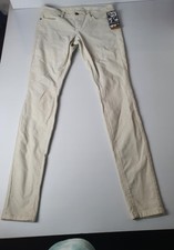 Hurley Cord Jeans Cream BNWT Size 27 See Discription