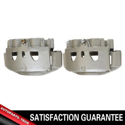 Juego de (2) pinzas de freno delanteras para Chevrolet Silverado 2500 HD 2011-2018 Foto 1 de 4