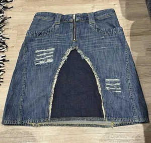 Evisu Denim Vintage Skirt - Size M - Picture 1 of 5
