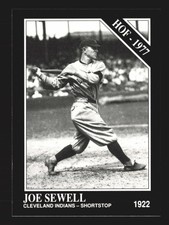 1991 Conlon Collection TSN #40b Joe Sewell    Cleveland Indians