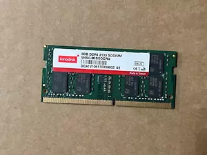 Innodisk M4S0-8GSSOCRG 2Rx8 8GB DDR4 2133 Sodimm Memory - Picture 1 of 1