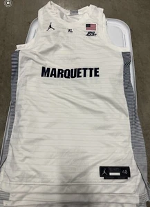 Jordan Marquette Golden Eagles BASKETBALL JERSEY NCAA Sz 50 Men’s BIG EAST (PE) - Picture 1 of 5