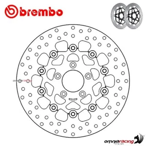 Brembo Serie Oro front floating brake discs HD Ultra Classic Electra Glide 07> - Picture 1 of 10