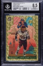 Chase Young 2020 Donruss Optic Downtown Gold Vinyl 1/1 RC BGS 8.5