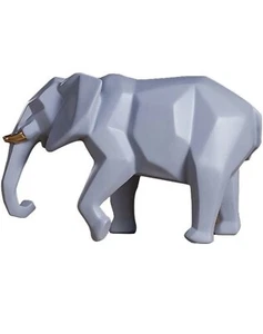 Home Decor Cartoon Animal Geometric Elephant Shape Design Coin Bank Money Sav... - Picture 1 of 4