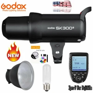 US Godox SK300II 300W Studio Stroble Flash Light + Xpro-F Trigger Kit for Fuji - Picture 1 of 11