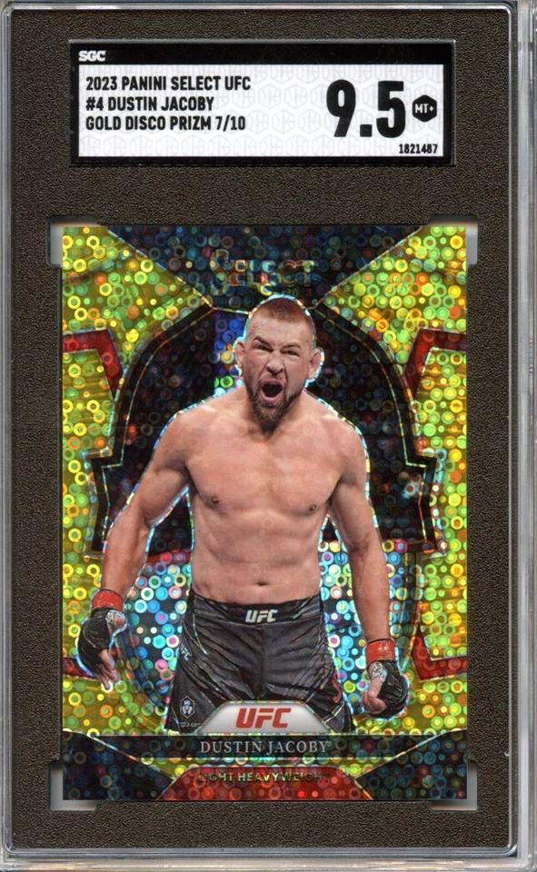 2023 Select Dustin Jacoby Gold Disco /10 SGC 9.5 - Image 1 of 1