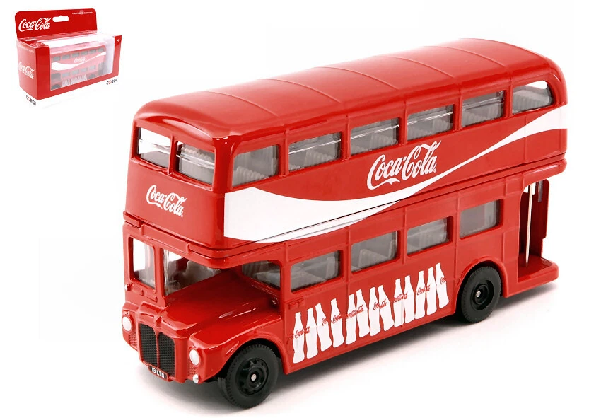 Miniature Voiture Autobus Publicitaires Corgi LONDON BUS COCA COLA Véhicules - Photo 1/1