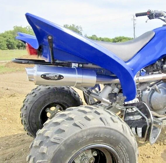 Barkers 2006-13 Yamaha Raptor 350 Full Single Inframe Exhaust  - 7AYE-350R-IN - Image 1 of 1