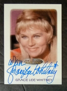 STAR TREK: THE ORIGINAL SERIES "The Women of" Signed by GRACE LEE WHITNEY