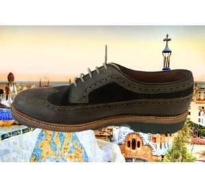 Lottusse grüne Halbschuhe US Größe 11D - Bild 1 von 11