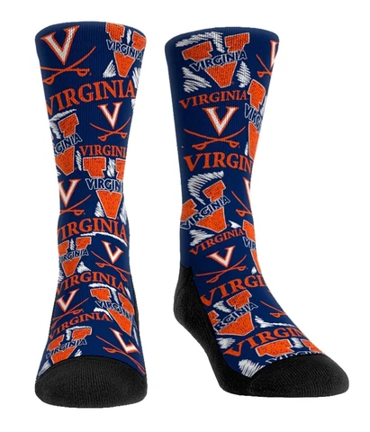 NCAA Rock 'Em Socks Virginia Cavaliers Logo Fan Gift L/XL 9-13 Gift Cover