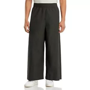 Nicholas Daley Oversized Fit Wide Leg Pants Men's 32 Olive Elastic Waist Pull On - Picture 1 of 15