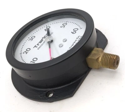 Trerice 52-2.44 Surface Mount Pressure Gauge 0-60 PSI H.O. Trerice Co Detroit US - Image 1 of 2