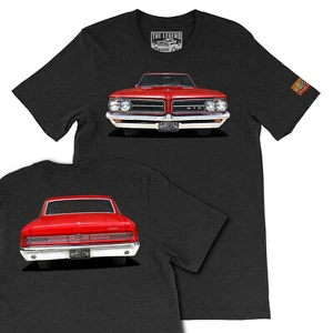 1964 GTO American Muscle Legend Classic Car Art ,Gift Men's T-Shirts Made in USA - Picture 1 of 6