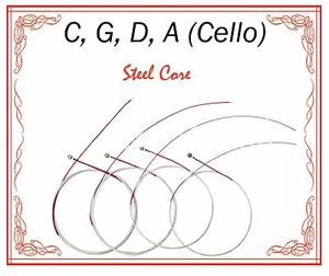 Paititi String Steel Core Set Corde Livello Principianti Misura 1/2 Violoncello Alta Qualità - Foto 1 di 5