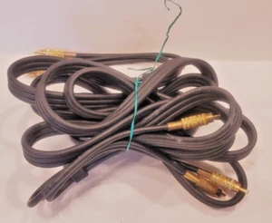Composite A/V RCA Audio Video Cable Yellow White Red Gold Plated 12 Feet - Picture 1 of 3