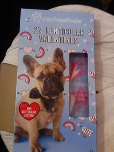 RACHAELHALE~CUTE PUPPIES & KITTENS~27 LENTICULAR VALENTINES~PAPER MAGIC NEW BOX - Picture 1 of 3