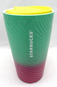 2023 Starbucks Spring Petunia Ceramic Tumbler - Picture 1 of 6