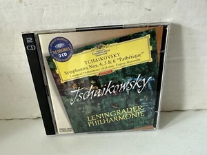 Tchaikovsky Symphonies 4 5 & 6 Leningrad Philharmonic Orchestra Import 2 CD Set - Picture 1 of 3